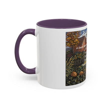 Samhain Pumpkin Spice Accent Coffee Mug — Autumn Harvest 11/15oz