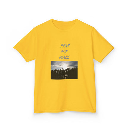Kids Pray for Peace Tee – Heavy Cotton – Unisex Fit