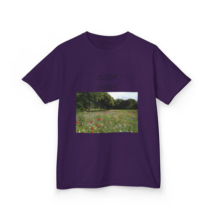 Kids Bloom Wildly Tee – Nature-Inspired Graphic Shirt for Spring Fun