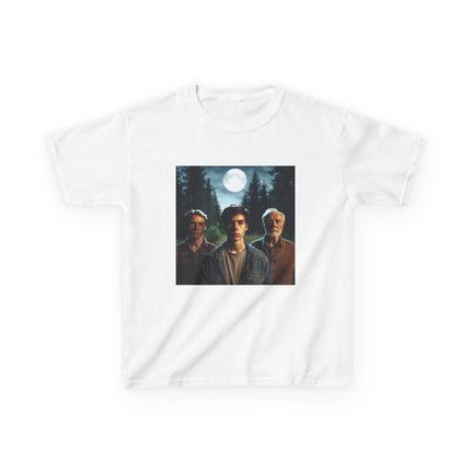 Kids' Graphic Tee – Moonlight Adventure Design