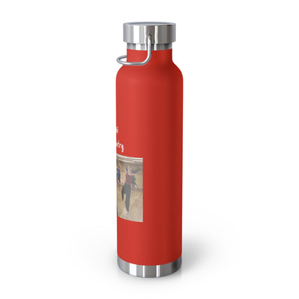 Dancing Is Silent Poetry 22oz Copper Insulated Bottle