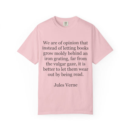 Jules Verne Quote T-Shirt — Literary Quote Tee for Book Lovers