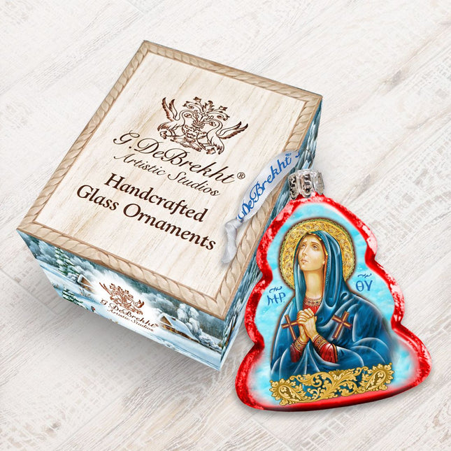 Maria Magdalena Mercury Glass Ornament by G. DeBrekht - Nativity Holiday Decor - 772022-0