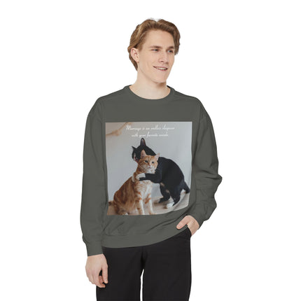 Cute Cat Sweatshirt - Perfect Gift for Cat Lovers