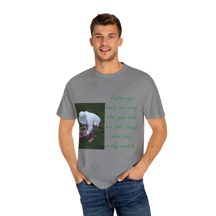 Funny Easter T-shirt | Kids Can Find Things Quote Design