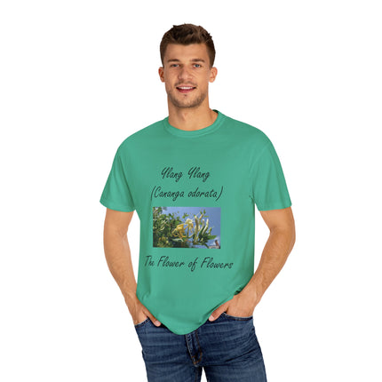 Ylang Ylang Floral T-Shirt – “Flower of Flowers” Graphic Tee