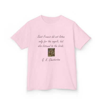 Kids Graphic Tee – Saint Francis & Animals – Unisex Fit