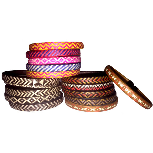 Narrow Cana Flecha Bracelet - Earth Tone-1