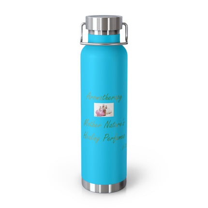 Aromatherapy Insulated Water Bottle - Mother Nature's Healing Perfume, 22oz