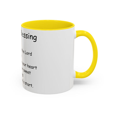 Irish Blessing Accent Mug | 11oz Ceramic Cup for Daily Motivation