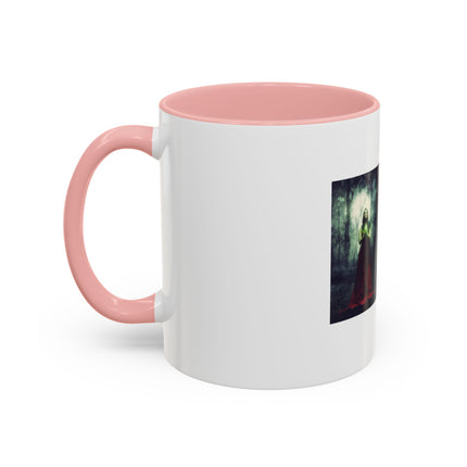 Blessed Be the Witches Accent Coffee Mug — Witchcraft Poem, Gothic Pagan Gift