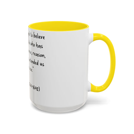Galileo Quote Mug – 15oz Ceramic Accent Cup for Science Enthusiasts