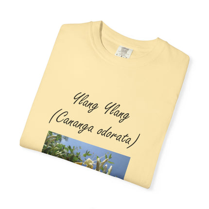 Ylang Ylang Floral T-Shirt - The Flower of Flowers Design