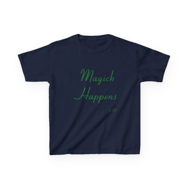 Magick Happens Kids Tee – Cotton T-Shirt for Creative Dreamers