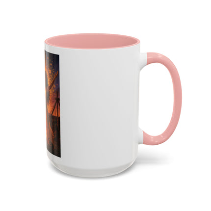 Mug — Pagan Bonfire Coffee Mug with Inspirational Beltane Quote