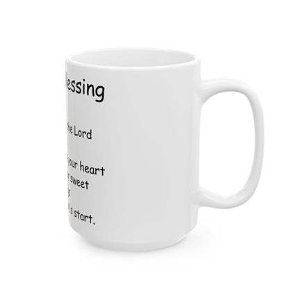 Irish Blessing Ceramic Mug | 15oz Gift of Comfort for Loved Ones