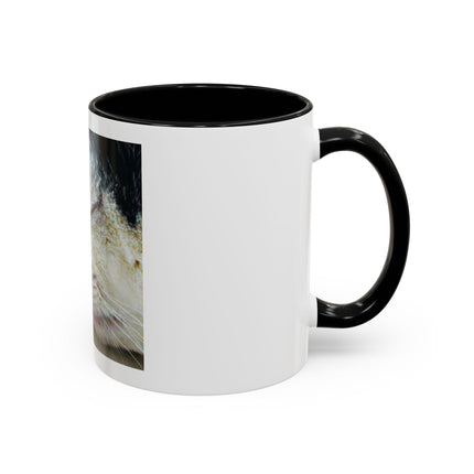 Cat & Butterfly Coffee Mug with 'Life is Short' Inspirational Quote (Accent, 11/15oz)