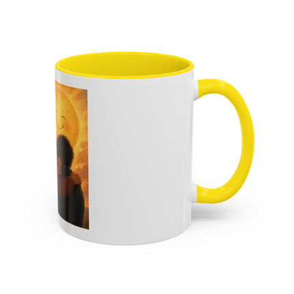 Sunshine Hug Coffee Mug — "Sometimes all you need is a hug..." Inspirational Ceramic Mug (11/15oz)