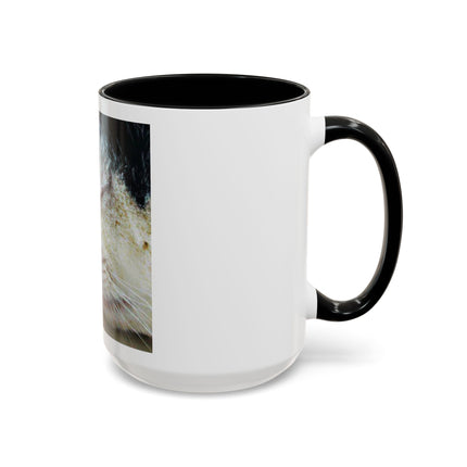 Cat & Butterfly Coffee Mug with 'Life is Short' Inspirational Quote (Accent, 11/15oz)