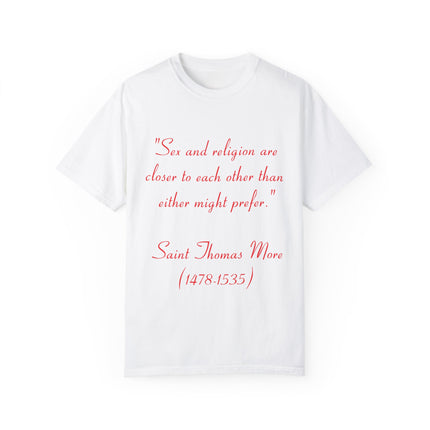 Inspirational Unisex T-Shirt – Saint Thomas More Quote