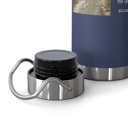 Insulated Bottle — Inspirational Photo & Quote 22oz