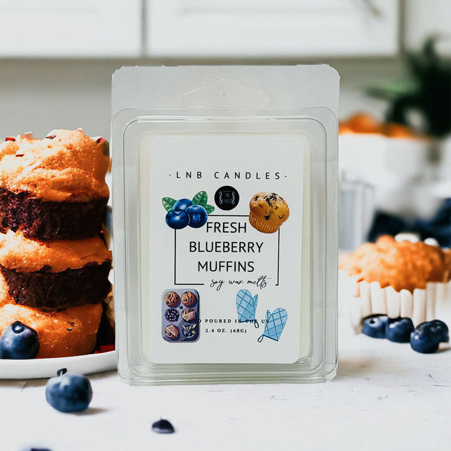 Fresh Blueberry Muffins Scent Wax Melt 3 PACK-0