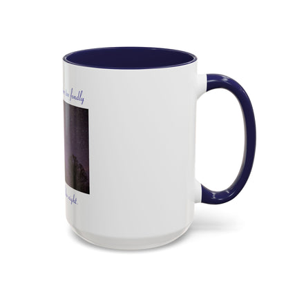 Starry Night Coffee Mug — “I have loved the stars too fondly” Accent Mug