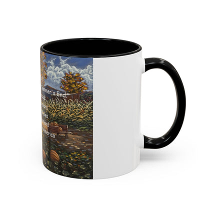 Samhain Accent Mug – 11oz Ceramic Cup with Pumpkin Spice Wit