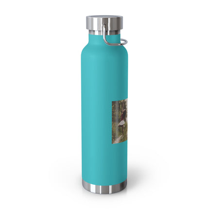 22oz Insulated Bottle with Inspirational Quote – Copper Vacuum Flask