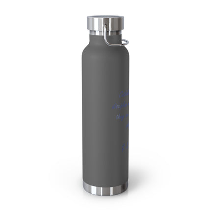 Chesterton Quote Bottle – 22oz Insulated – Faith & Freedom Design
