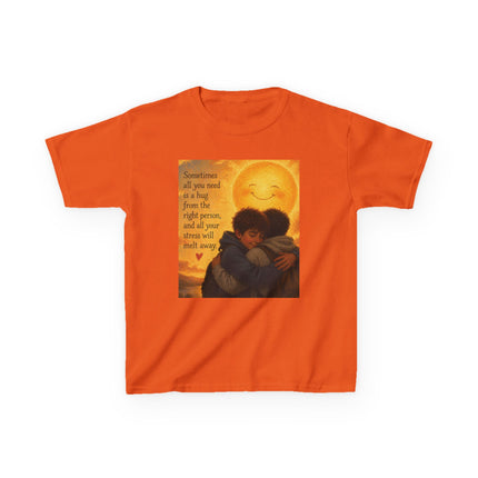 Kids Hug Tee — "Sometimes all you need is a hug" Heartwarming Children's T‑Shirt