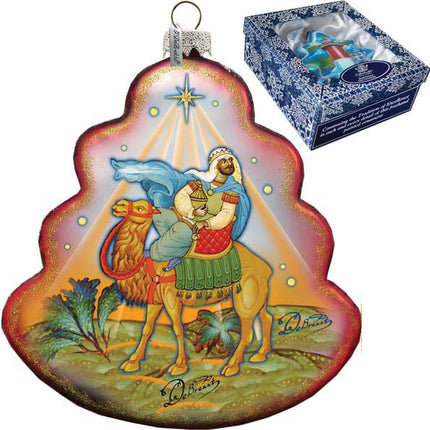 The King Tree Glass Ornament by G. DeBrekht - Christmas Décor - 762-039-0