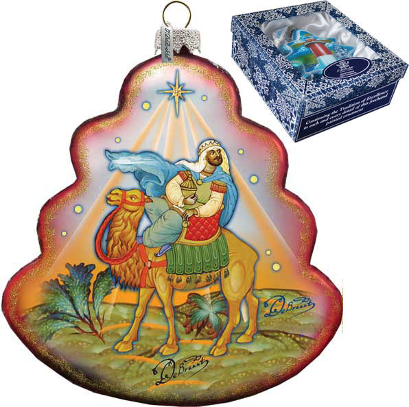 The King Tree Glass Ornament by G. DeBrekht - Christmas Décor - 762-039-0