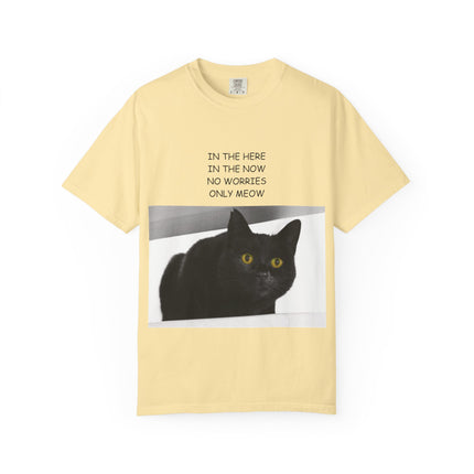 Inspirational Cat T-Shirt for Cat Lovers - 'Only Meow'