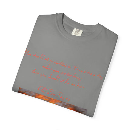Serene Meditation Quote T-Shirt for Mindfulness Enthusiasts