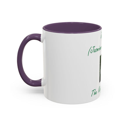 Jasmine Flower Accent Mug – King of Flowers, 11oz