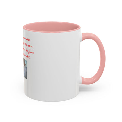Accent Coffee Mug — 'Together Forever' Romantic Photo Mug (11/15oz)