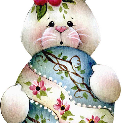 Bunny Hugs Easter Door Decor by Jamie Mills-Price - Easter Spring Decor - 8457602H-4