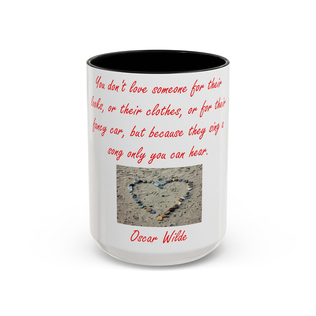 Oscar Wilde Quote Mug – 15oz Accent Ceramic Drinkware