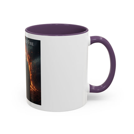 Aging Is Sacred Fire Coffee Mug — Fantasy Elder Couple Accent Mug (11/15oz)