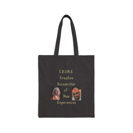Tote Bag — "CRONE: Creative Researcher of New Experiences" Vintage Portrait Eco Tote