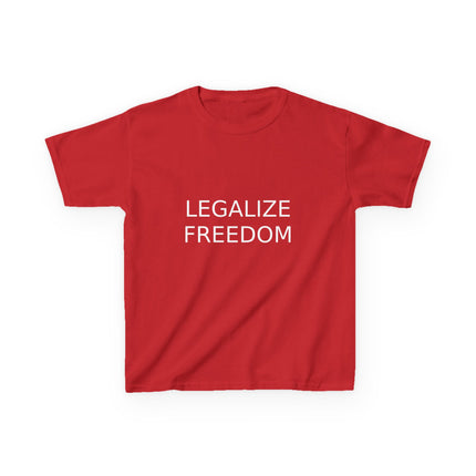 Legalize Freedom Kids Tee – Heavy Cotton Statement Shirt