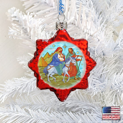 Nativity Mercury Glass Ornament by G. DeBrekht - Nativity Holiday Décor - 772021-1