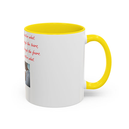 Accent Coffee Mug – “Together Forever” – Romantic Gift – 11oz