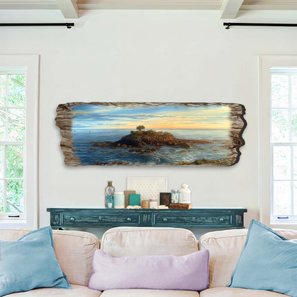 Ocean View Wooden Wall Art by G. DeBrekht Coastal Decor - 8491104W-1