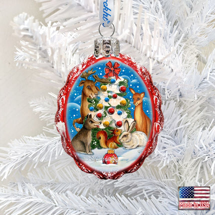 Christmas At the Forest Mercury Glass Ornament by G. DeBrekht - Christmas Décor - 773035-1