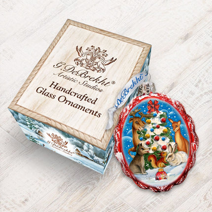 Christmas At the Forest Mercury Glass Ornament by G. DeBrekht - Christmas Décor - 773035-2