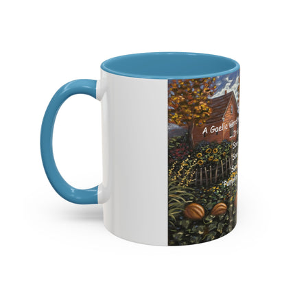 Samhain Accent Mug – 11oz Ceramic Cup with Pumpkin Spice Wit