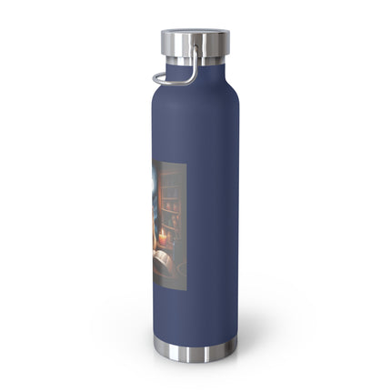 Cozy Cats Illustrated Insulated Water Bottle - 22oz
