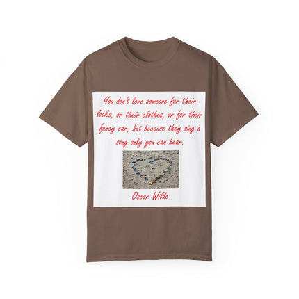 Inspirational Quote Unisex T-Shirt - Oscar Wilde Design
